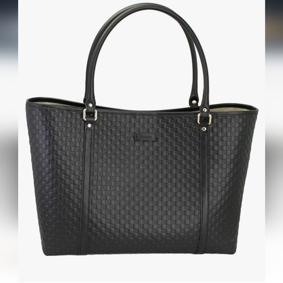 Gucci micro leather guccissima tote bag - Picture 1 of 16